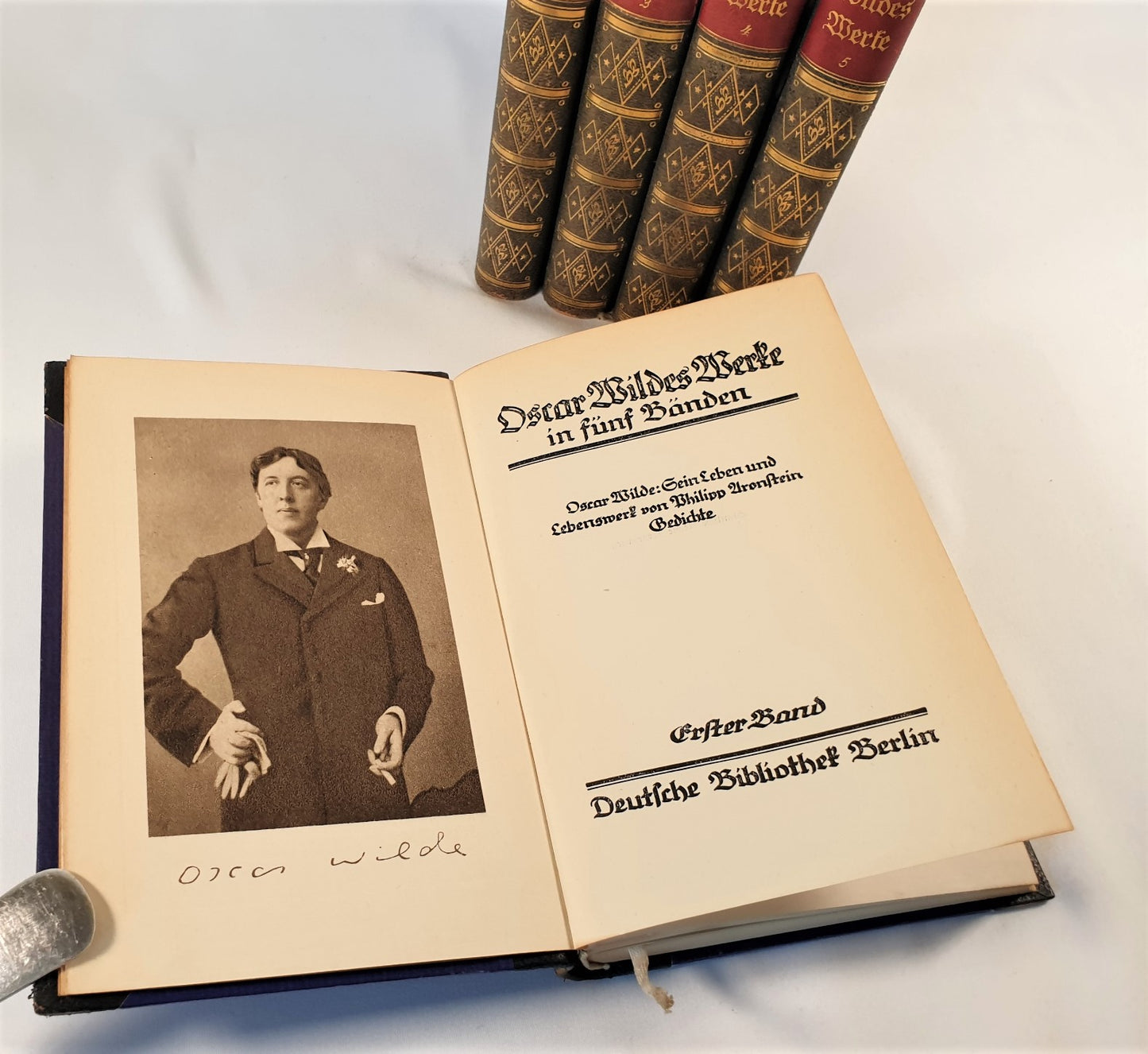 Wilde, Oscar - Oscar Wildes Werke (in fünf Bänden)