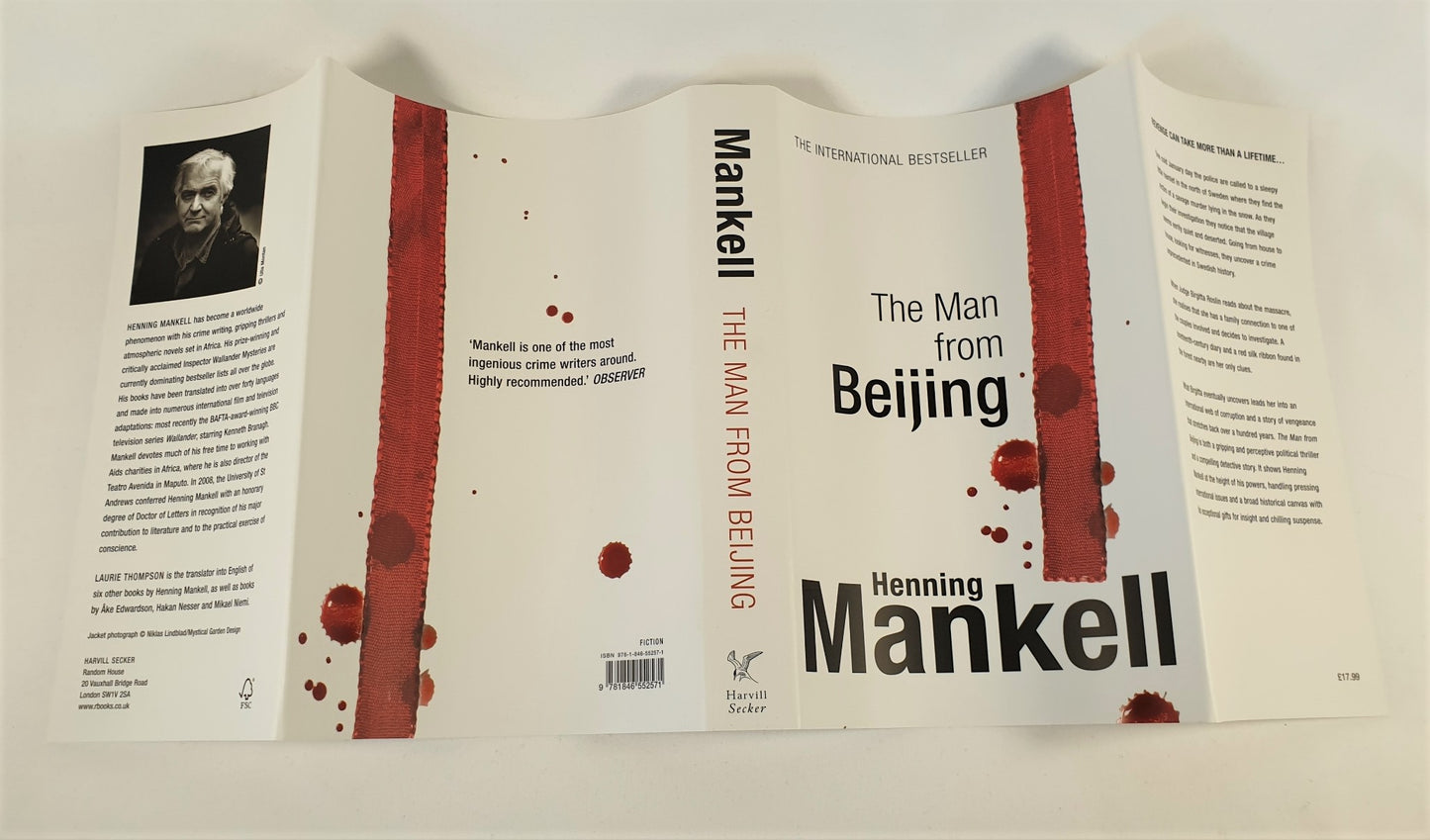 Mankell, Henning - The Man from Beijing (Signed)
