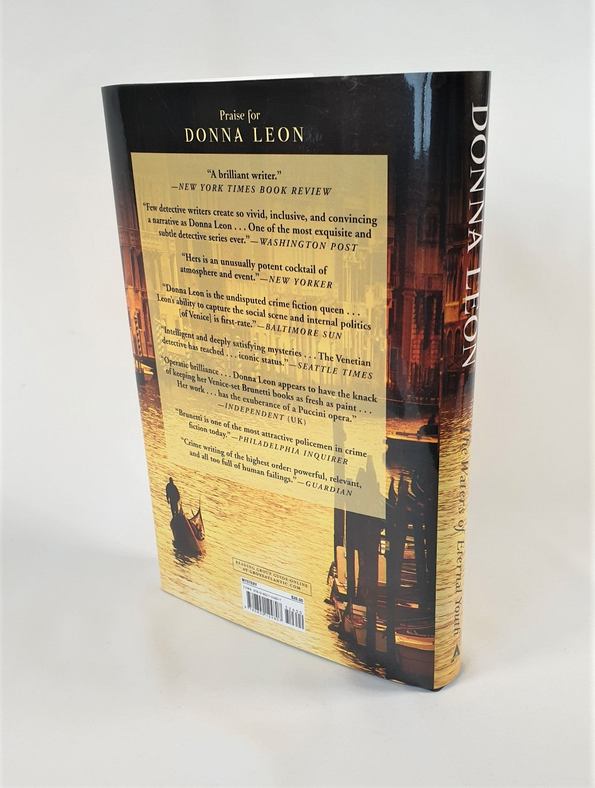 Leon, Donna - The Waters of Eternal Youth (Signed)