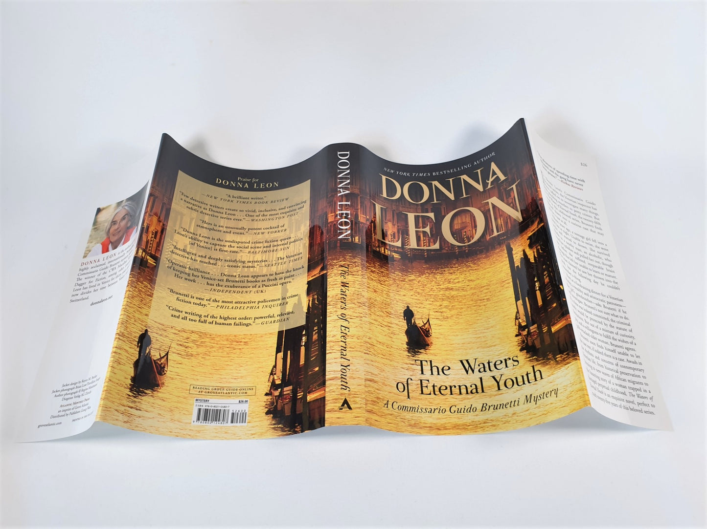 Leon, Donna - The Waters of Eternal Youth (Signed)