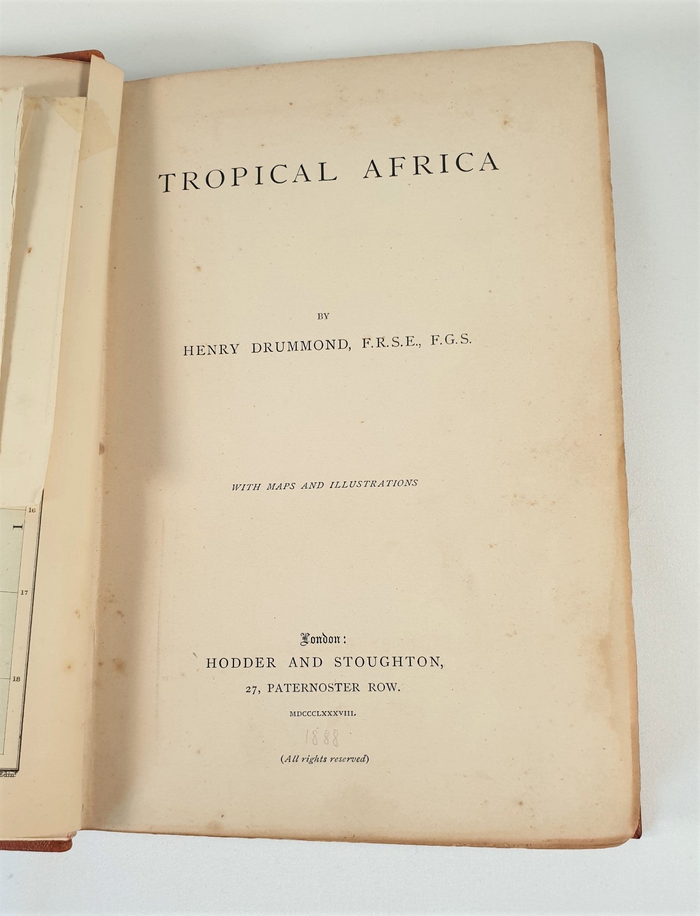Drummond, Henry - Tropical Africa