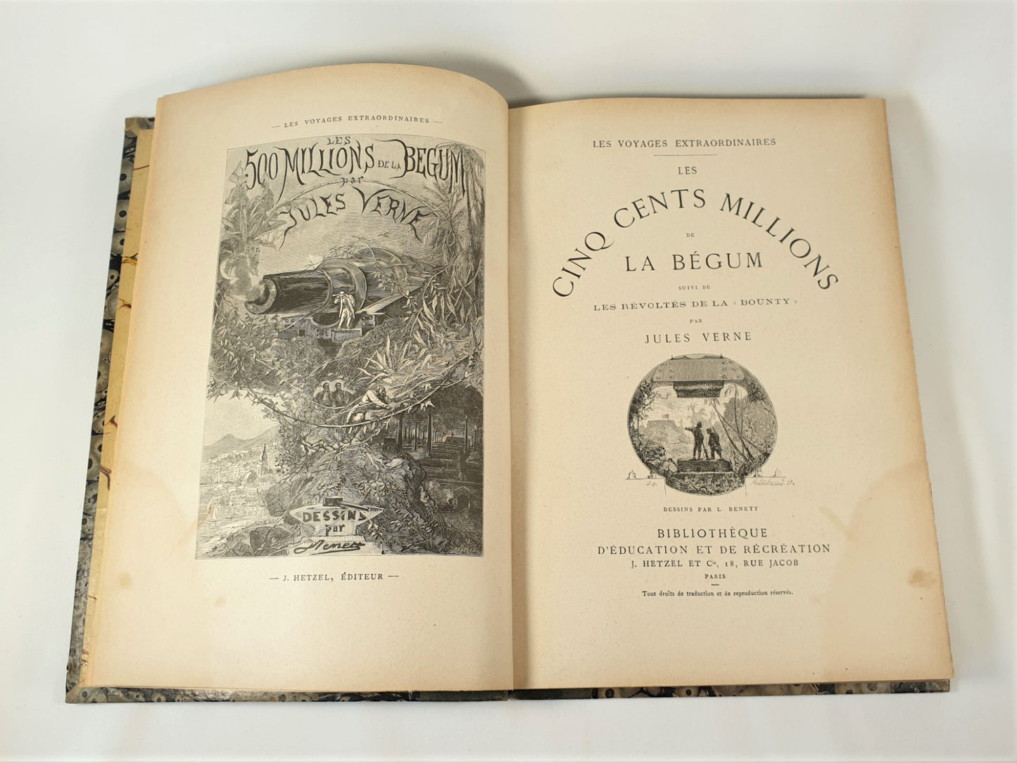 Verne, Jules - Les Cinq Cents Millions De La Begum / Les Révoltés De La Bounty