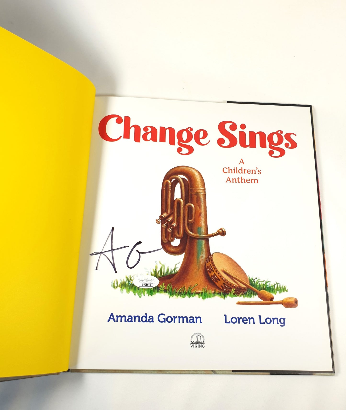 Gorman, Amanda - Change Sings (Signed)