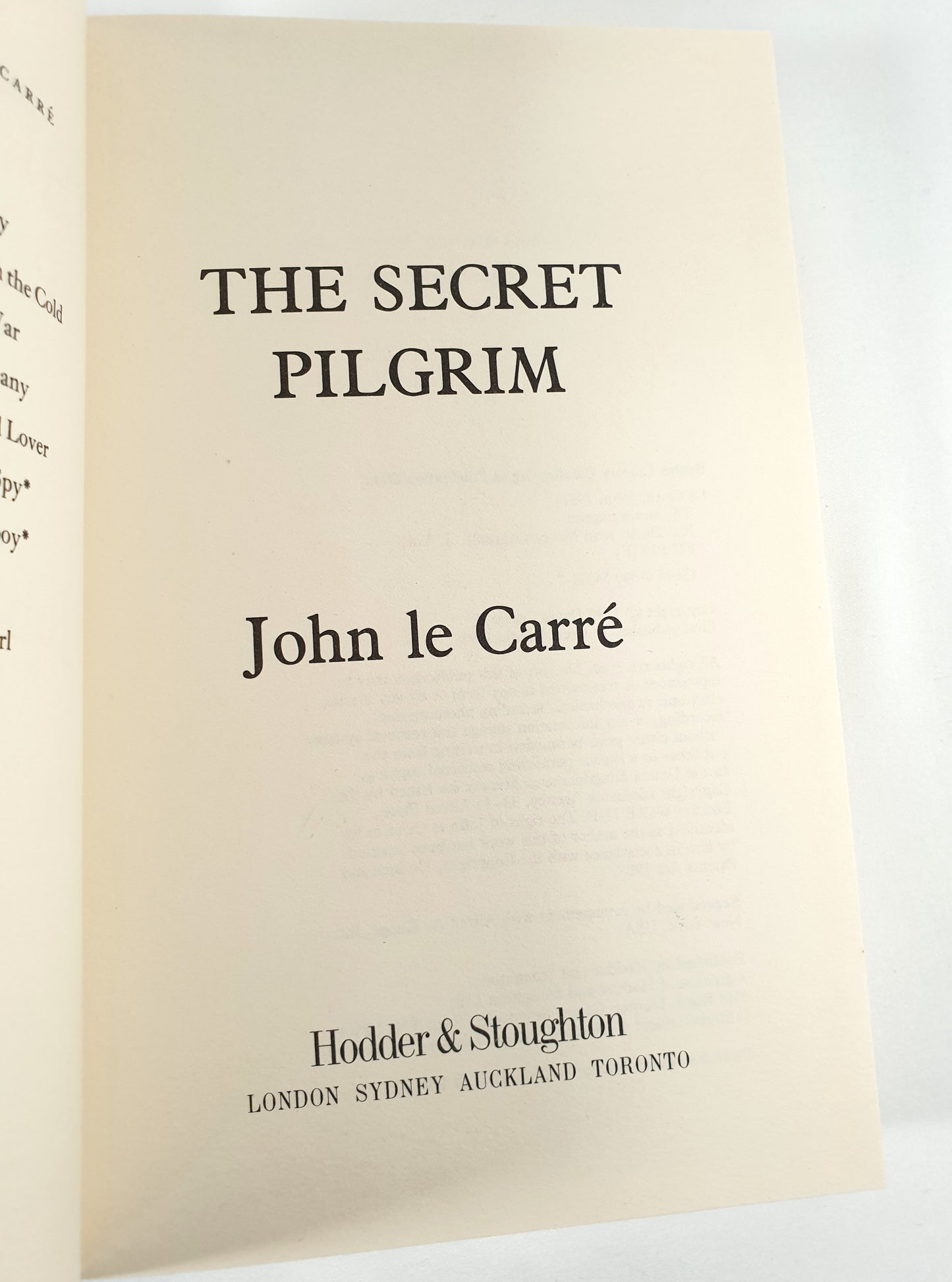 Le Carré, John - The Secret Pilgrim