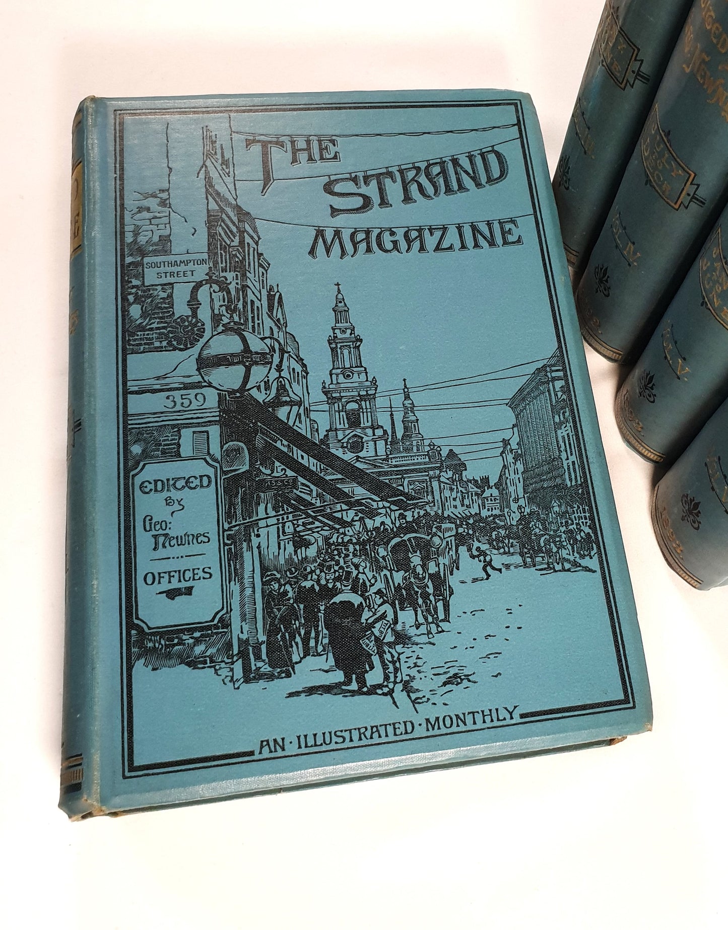 Newnes, Geo. (Editor) - The Strand Magazine - An Illustrated Monthly ( Bound Vol. II to VI)