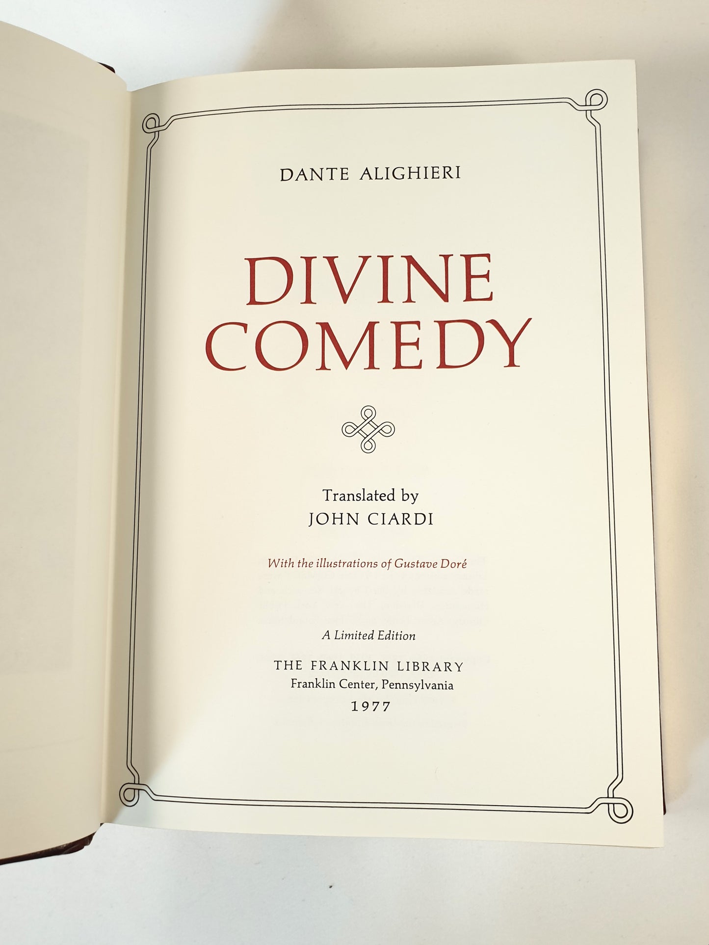 Alighieri, Dante - The Divine Comedy
