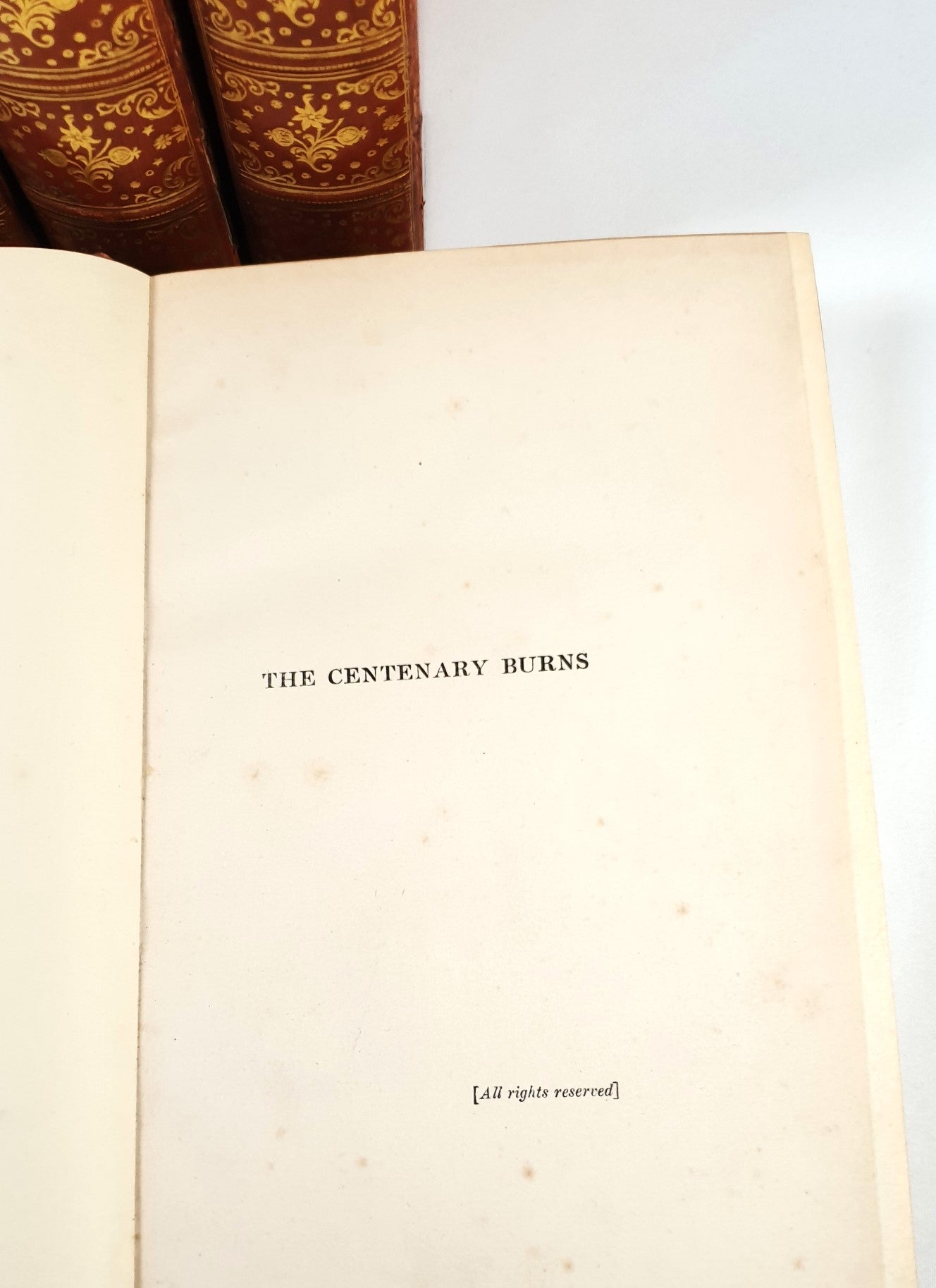 Henley, W. E. and Henderson, T. F. (Editors) - The Poetry of Robert Burns (in 4 Vol.)