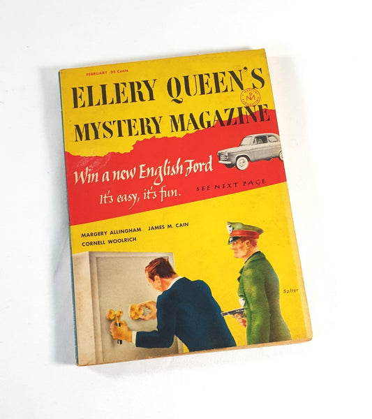 Queen, Ellery (Editor) - Ellery Queen's Mystery Magazine Vol.25, No. 135, Feb. 1955