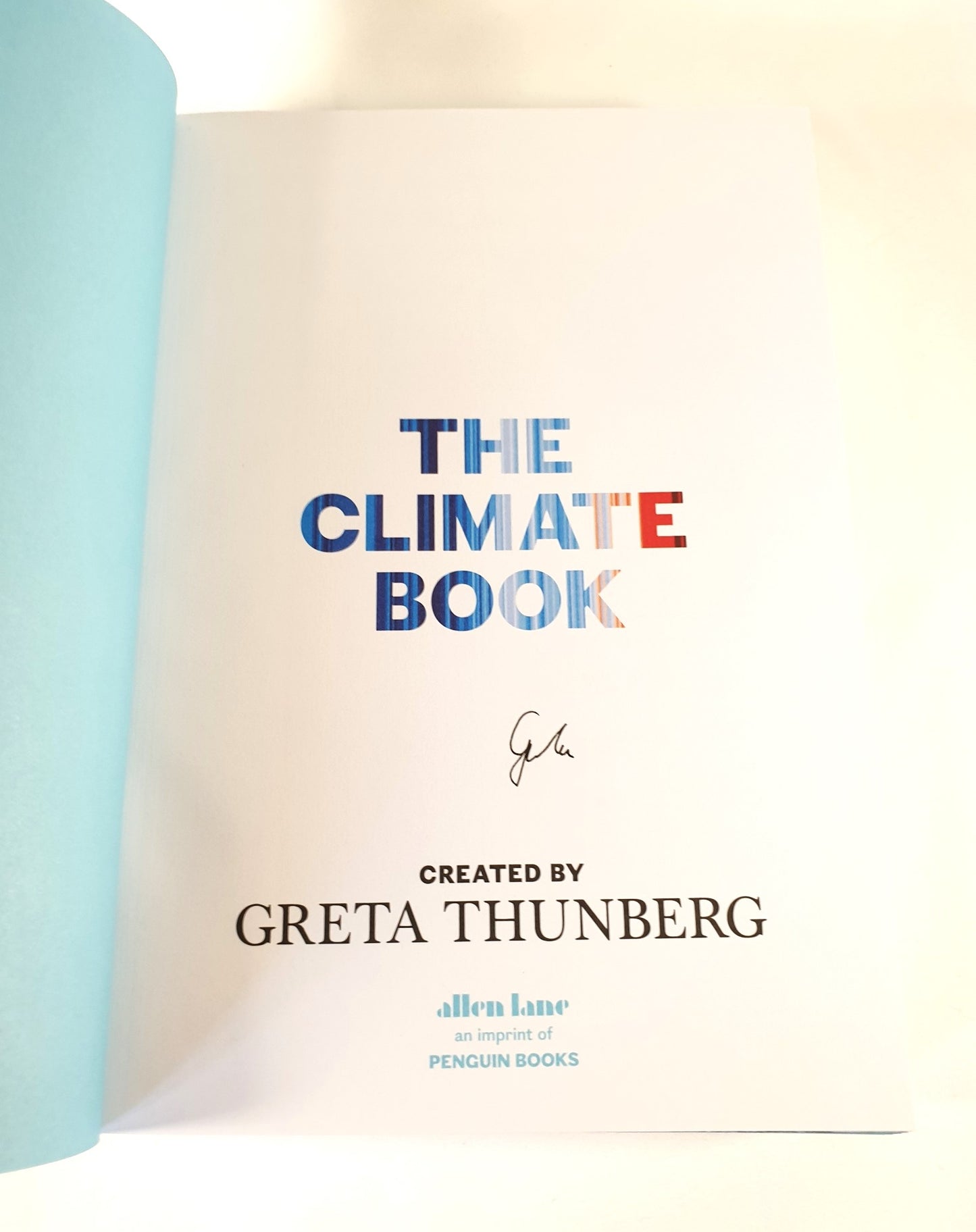Thunberg, Greta - The Climate Book (Signed)