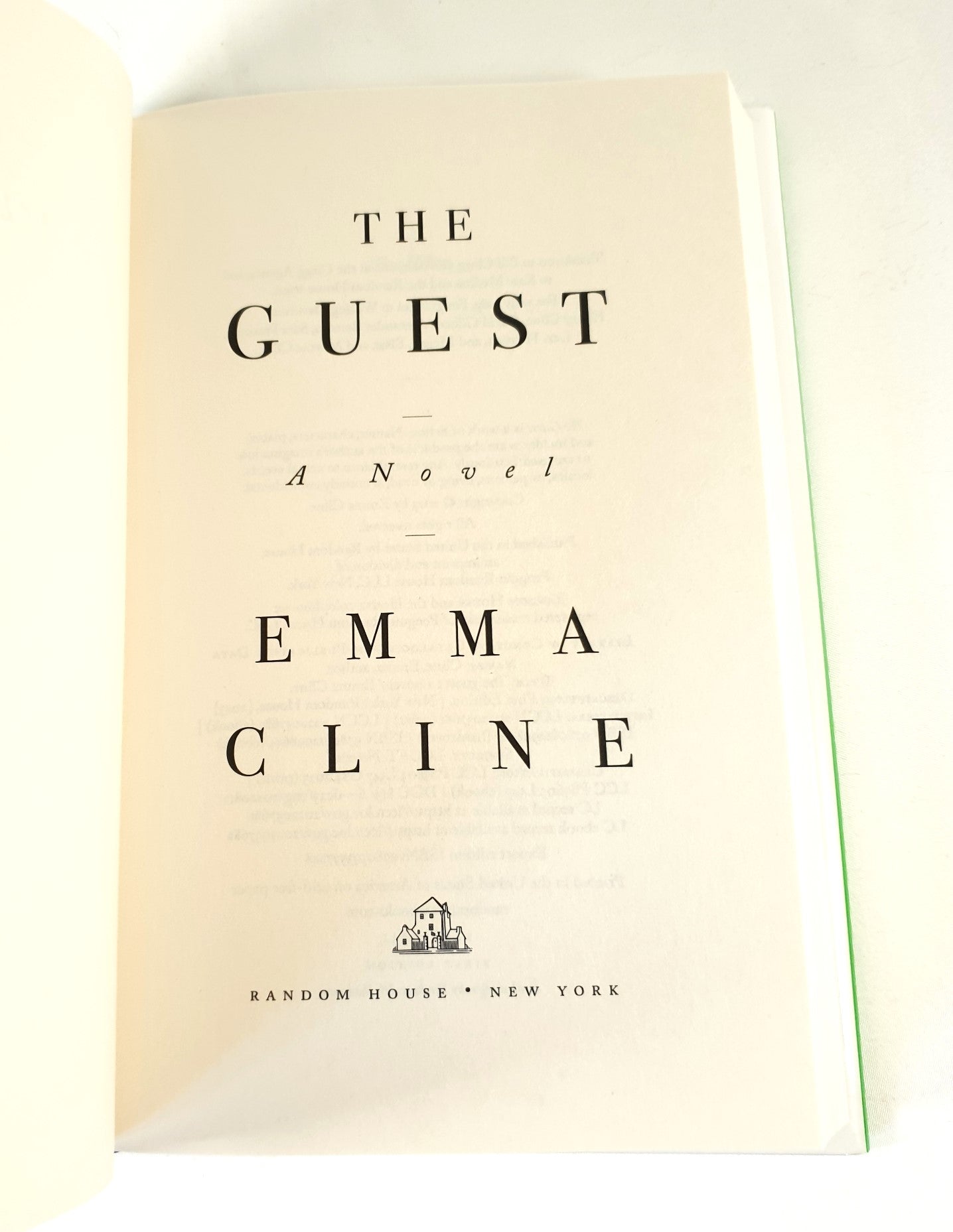 Cline, Emma - The Guest (signed)