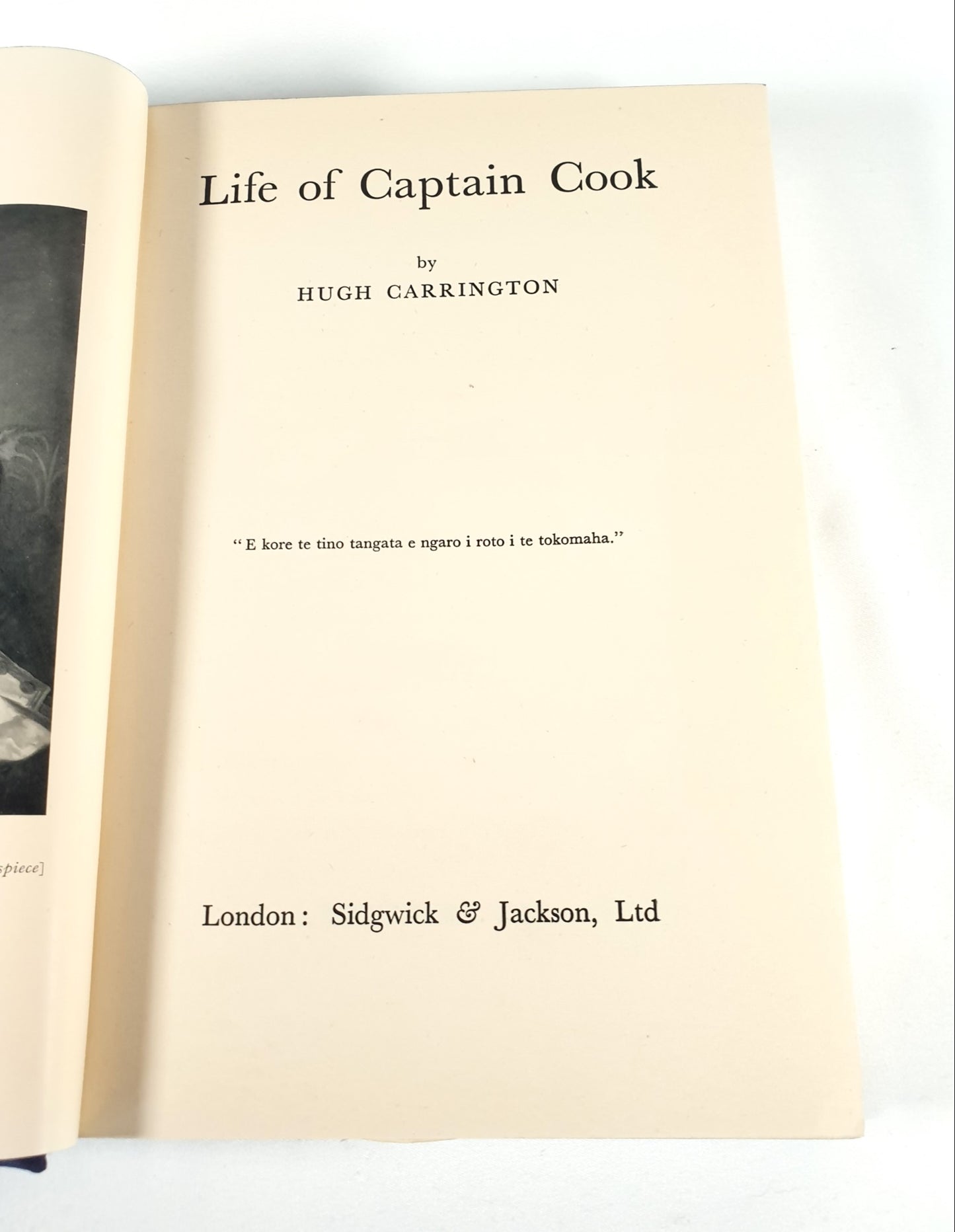 Carrington, Hugh - Life of Captain Cook