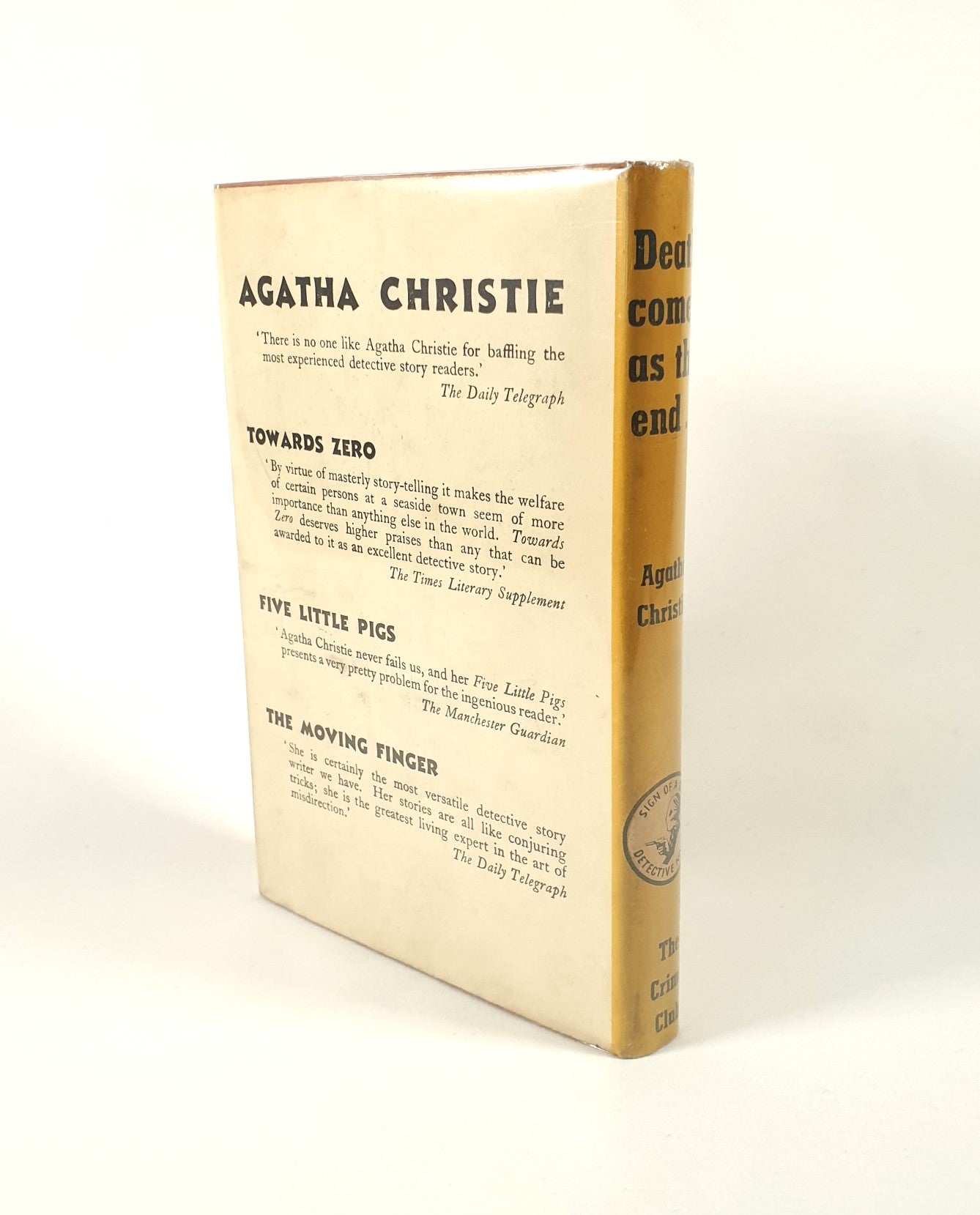 Christie, Agatha - Death Comes As The End