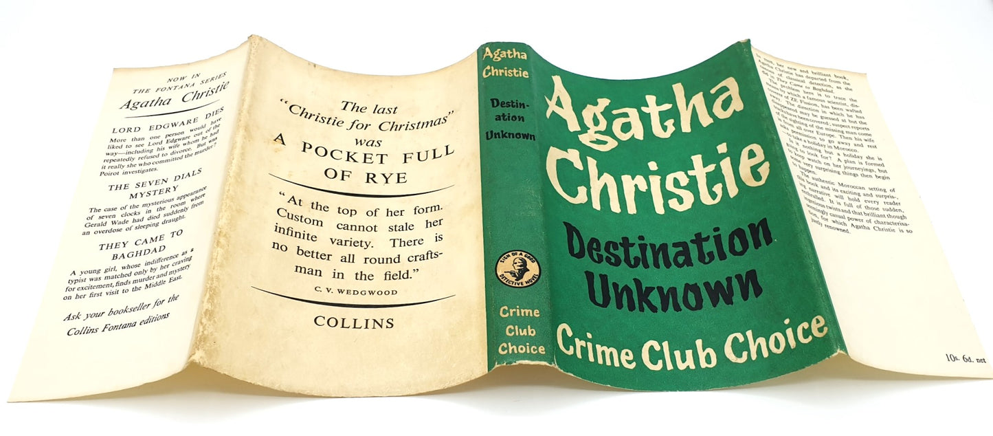 Christie, Agatha - 'Destination Unknown' (First edition 1954)