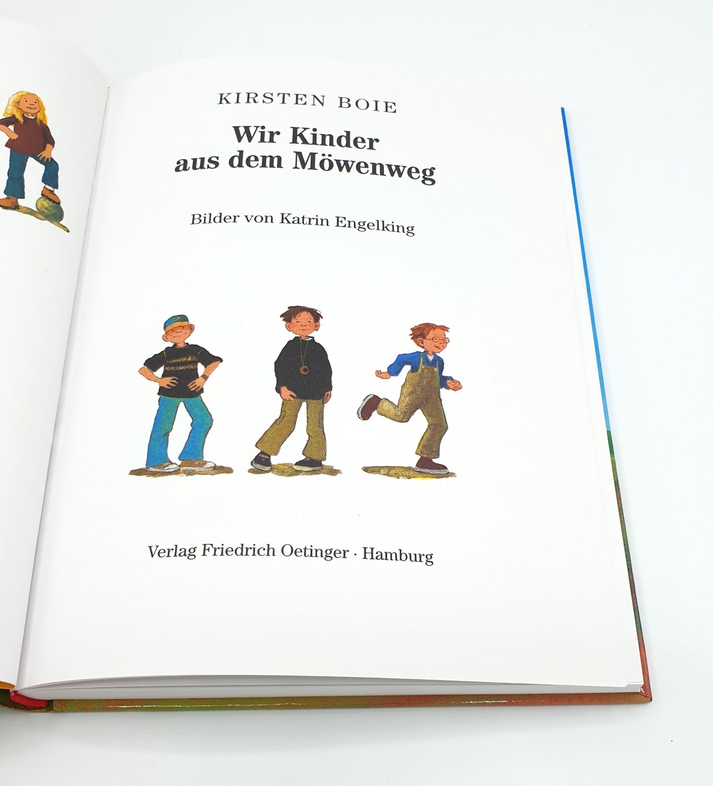 Boie, Kirsten - 'Wir Kinder aus dem Möwenweg' (signed)