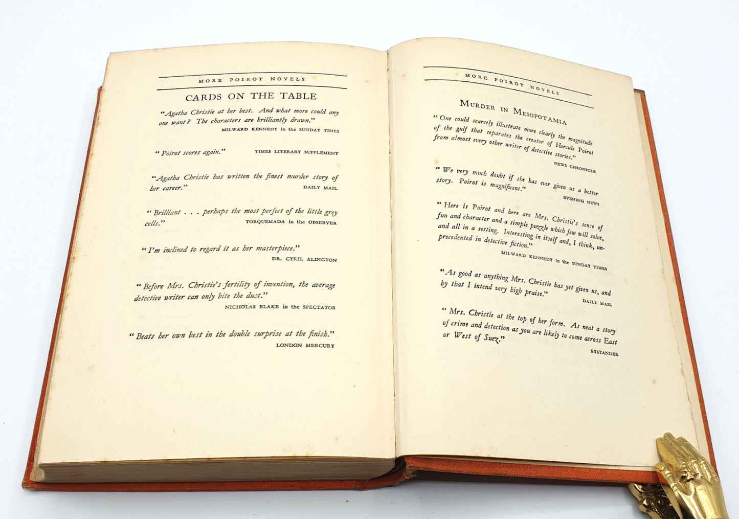 Christie, Agatha - 'Death On The Nile' (First Edition 1937)