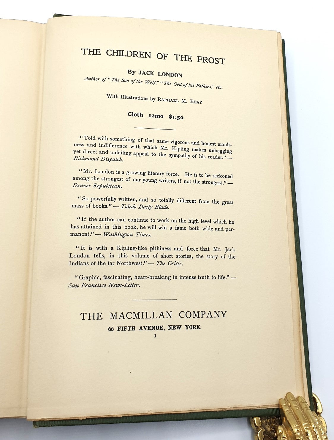 London, Jack - 'The Call of the Wild' (First Edition)