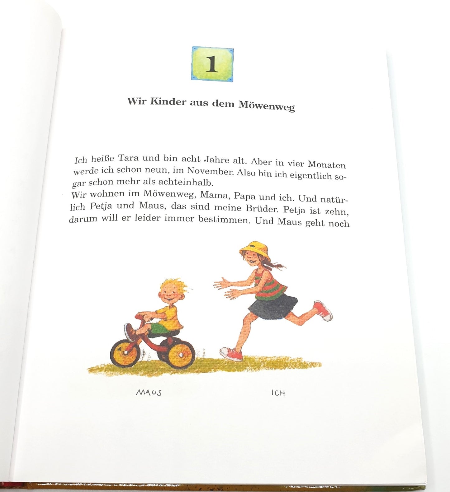 Boie, Kirsten - 'Sommer im Möwenweg'(signiert)